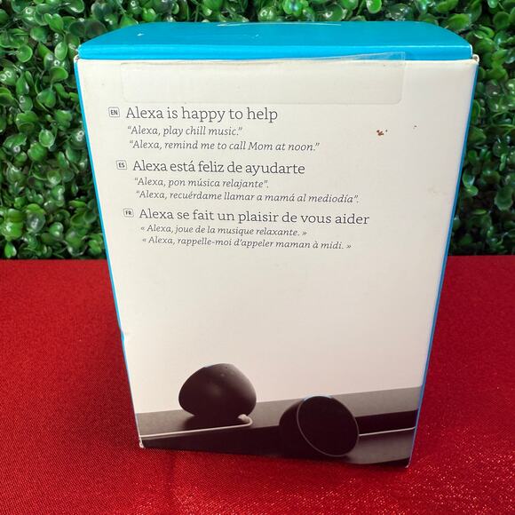 Amazon Echo Pop Bluetooth Smart Speaker Charcoal Black Gift New Open Box - Picture 6 of 8